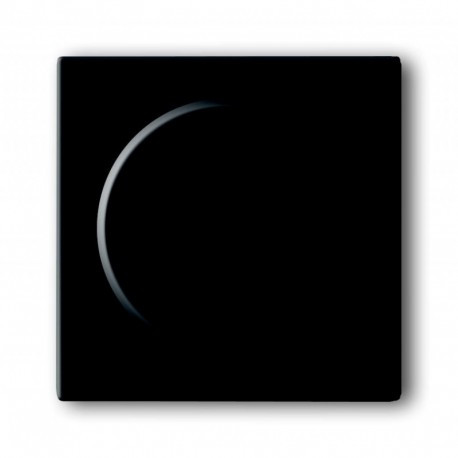 Лицьова Панель світлорегулятора антрацит ABB Busch Jaeger future linear (6540-81-102)