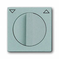 Пеньоль лицьова управління Жалюзі поворотн. сріблясто-алюмінієвий ABB Busch Jaeger future linear (1740-83)