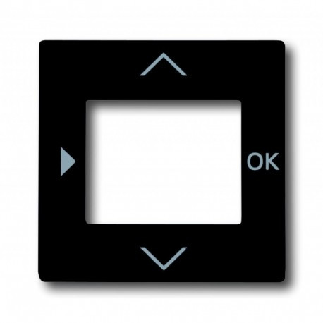 Лицьова Панель управління Таймером антрацит ABB Busch Jaeger future linear (6435-81)