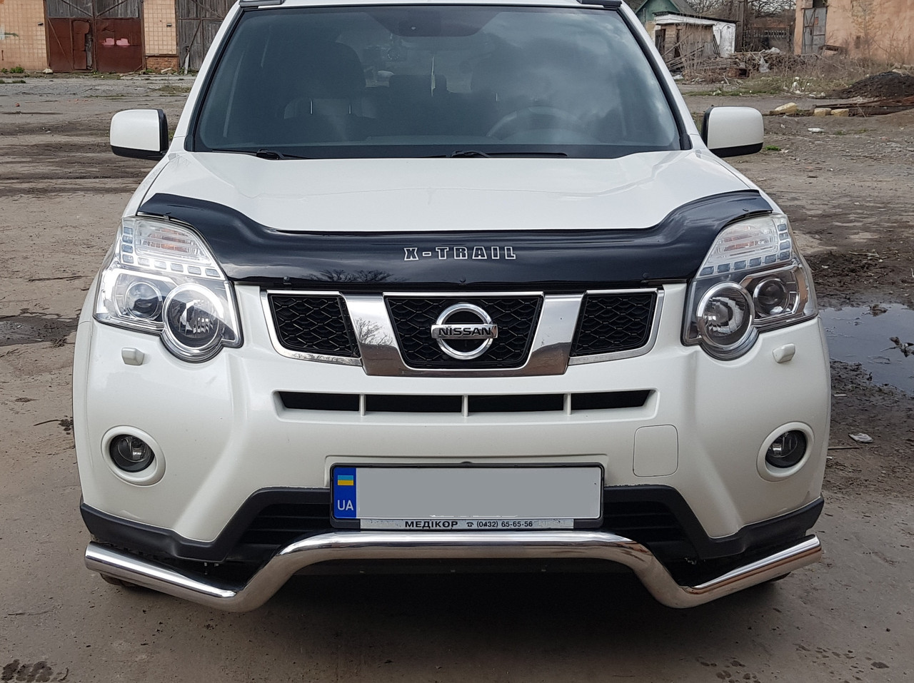 Кенгурник вигнутий вус на Nissan X-Trail T31 (2007-2014), фото 1