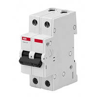 Автоматичний вимикач ABB (2Р, 10А, C) 4.5 кА BMS412C10