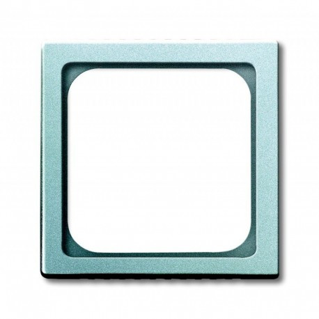 Лицьова Панель комунікаційна сріблясто-алюмінієвий ABB Busch Jaeger future linear (1746/10-83)