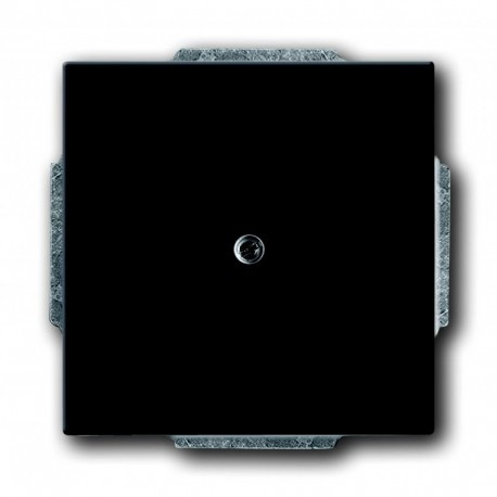 Заглушка з супортом з виводом кабелю антрацит ABB Busch Jaeger future linear (1749-81)