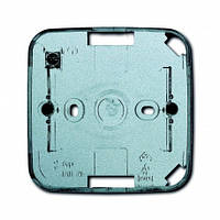 Коробка відкритої установки 1-ная сріблясто-алюмінієвий ABB Busch Jaeger future linear (1701-83)