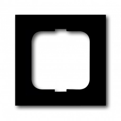 Рамка 1-а чорний оксамит ABB Busch Jaeger future linear (1721-885K)