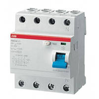 ПЗВ (4x63 А, 30 mA, AC) ABB F204 AC-63/0,03