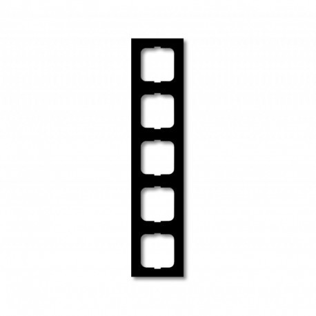 Рамка 5-ая антрацит ABB Busch Jaeger future linear (1725-181C)