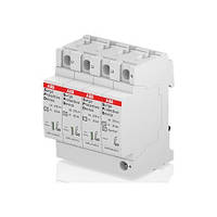 Розрядник (40kA, 4р) ABB OVR T2 3N 40-275 P QS