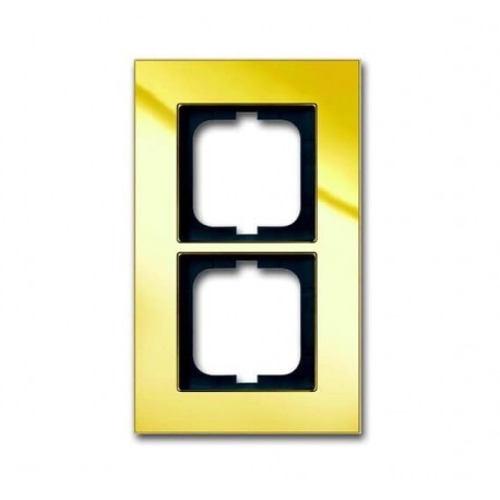 Рамка 2-а ABB Busch Jaeger Carat золото (1722-823-101)