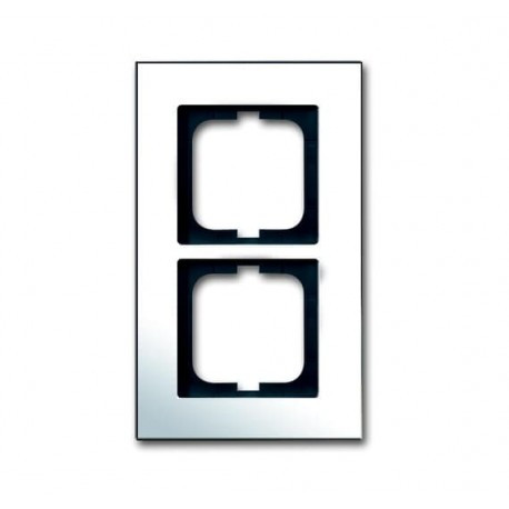 Рамка 2-а ABB Busch Jaeger Carat хром (1722-826-101)