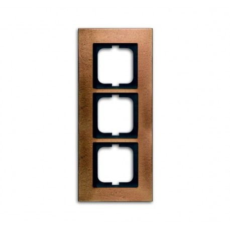 Рамка 3-а ABB Busch Jaeger Carat бронза (1723-821)