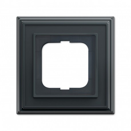 Рамка 1-а ABB Busch Jaeger ДИНАСТІЯ антрацит (1721-831-500)