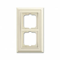 Рамка 2-а ABB Busch Jaeger ДИНАСТІЯ слонова кістка (1722-832-500)