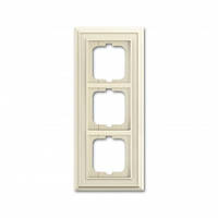 Рамка 3-а ABB Busch Jaeger ДИНАСТІЯ слонова кістка (1723-832-500)