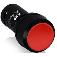 Кнопка з поверненням червона (1Н.З.) ABB CP1-10R-01
