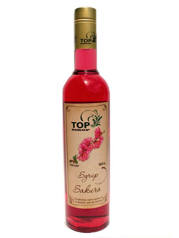 Сироп Сакура ТМ TOP sirop 900 гр