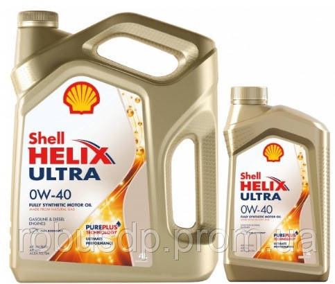 Cинтетична моторна олива  Shell Helix Ultra 0W-40