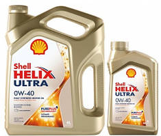 Cинтетична моторна олива  Shell Helix Ultra 0W-40