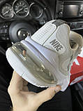 Кросівки Nike Air Max 270 React White Grey, кросівки найк аір макс 270 реактив, кросівки Nike AirMax 270 React, фото 6