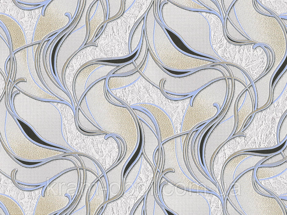 Шпалери Слов'янські Шпалери КФТБ вінілові на паперовій основі 10 м*0,53 9В53 Кіндзмараулі 5745-03, фото 1