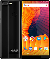 Vernee Mix 2 4/64 Black, 4200 мАч, 4G, 8 ядер, 13+5 Мп, Безрамочный дисплей 6.0", Vernee M2