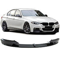 Накладка переднего бампера BMW F30 / F31 M-PERFORMANCE (ABS-пластик)