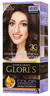 Крем-фарба для волосся Glori's 4.6 Каштановий (2 застосування)