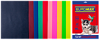 Набір кольорового паперу А4 DARK+NEON 10 кольорів 47051