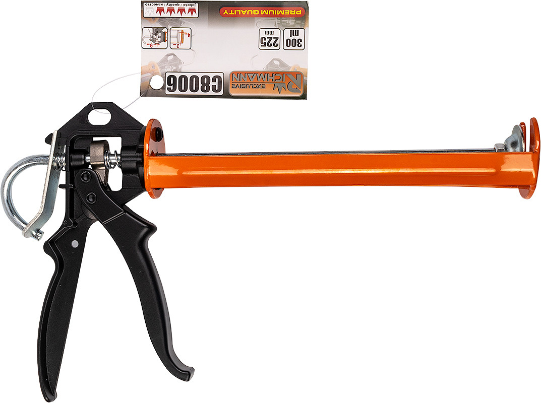 Пістолет для герметика професійний Richmann 225 мм 300 мл (C8006), фото 1