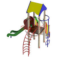 Игровой комплекс Однобашенный во двор для детей на детскую площадку
