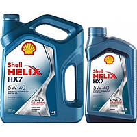 Напівcинтетична моторна олива Shell Helix HX7 5W-40