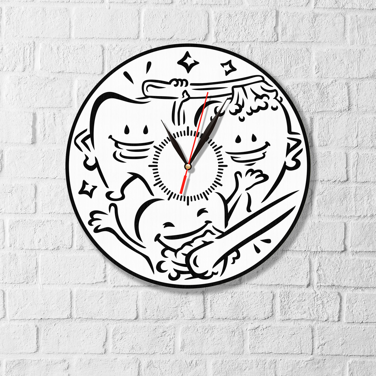 Дантист годинник Стоматолог годинник годинник Годинник настінний Годинник для стоматолога Годинника в клініку Круглий годинник Годинник із дерева
