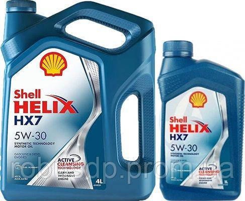 Напівcинтетична моторна олива  Shell Helix HX7 5W-30