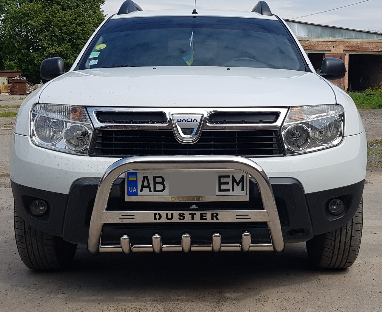 Кенгурник на Renault Duster (c 2018 —) Рено Дастер, фото 1