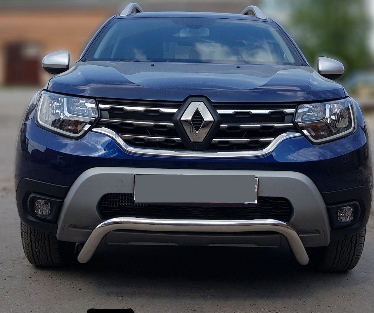 Кенгурник вигнутий вус на Renault Duster (c 2018 —) Рено Дастер, фото 1