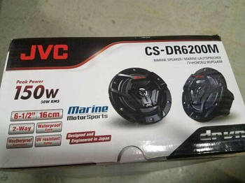 Динаміки JVC CS-DR6200M Marine Speaker 6.5" 2-Way Black