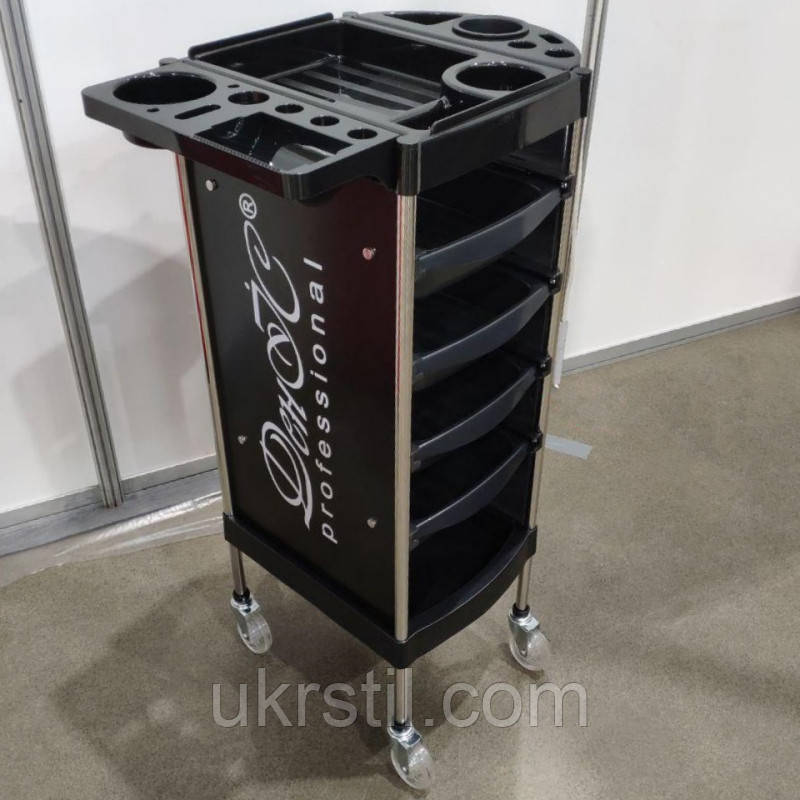 Перукарський візок Denic Black, фото 1