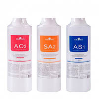 Набір гідруючих сироваток для аквапілінгу Bella Mette (Aqua Hydra Dermabrasion Facial Clean) 3х400 мл.