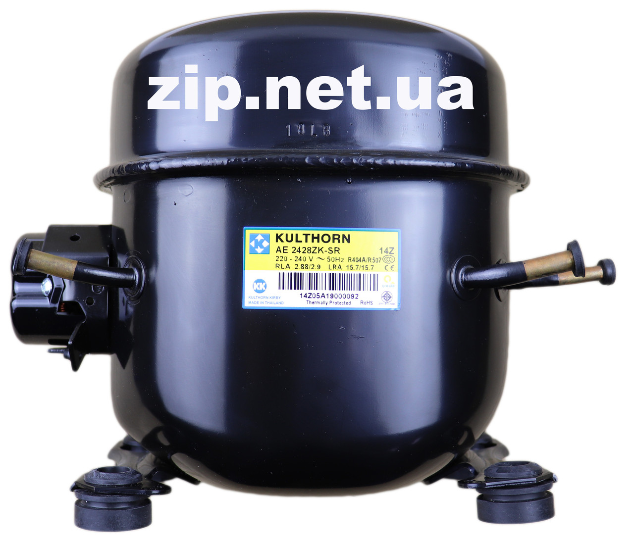Компресор AE 2428 ZK, R-404/507, (700w), (16.06 куб.), для холодильника, морозилки