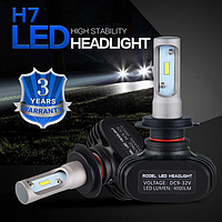 Светодиодные лампы для автомобиля HEADLIGHT LED S1-H7 с радиатором