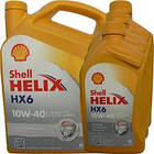 Напівcинтетична моторна олива  Shell Helix HX6 10W-40