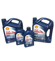 Напівcинтетична моторна олива  Shell Helix HX7 10W-40