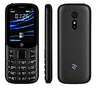 Мобільний телефон 2E E240 2019 DUALSIM Black (Чорний)