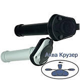 Кришка держателя вудилищ (вудочки, спінінги) для човна - ковпачок на склянку врізний, колір чорний, фото 3