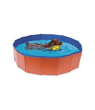 Басейн для собак. CROCI PISCINA, каркасний, вініл, Д120х30см