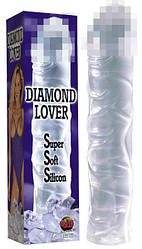 Фалоімітатор DIAMOND LOVER (прозорий)