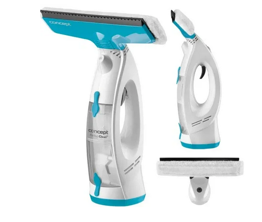 Мийка для вікон 3 в 1 Concept CW-1000 Perfect Clean, віконний пилосос, щітка для миття вікон
