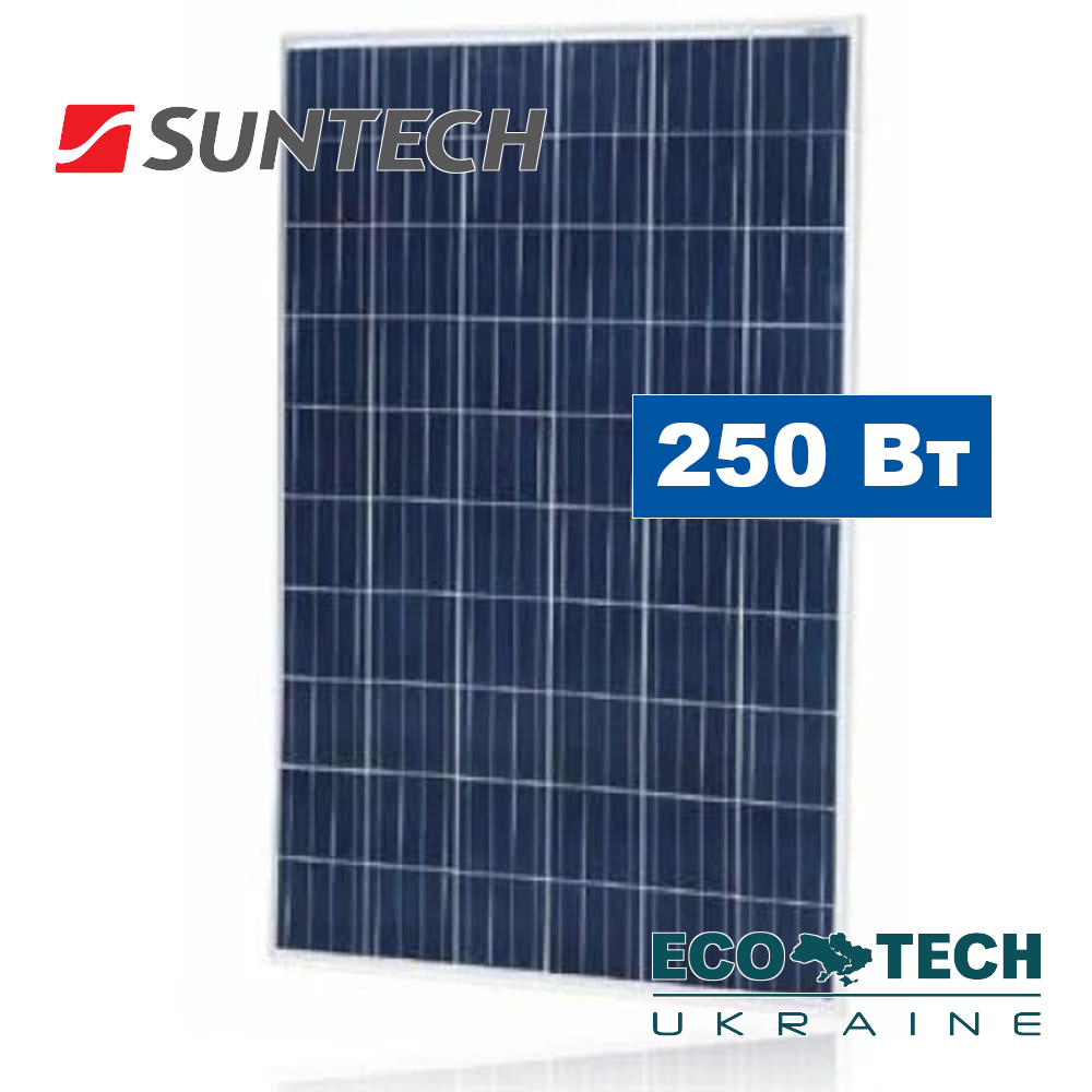 Suntech STP-250 солнечная панель (батарея, фотомодуль) поликристалл - фото 1 - id-p493528901