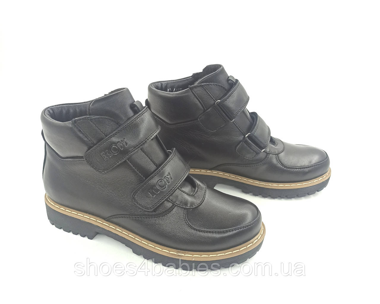 Черевики ортопедичні демісезонні Ecoby р. 32 - 39 модель 6645-1 чорні