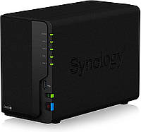 Сетевой сервер хранения Synology 2 Bay NAS DiskStation DS220 (бездисковый)